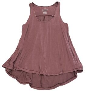 American Eagle Soft & Sexy Flowy Racerback‎ Womens Tank Fairy Size S Whimsigoth